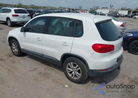 2012 Volkswagen Tiguan Le from USA, damaged, VIN WVGAV7AX2CW577751